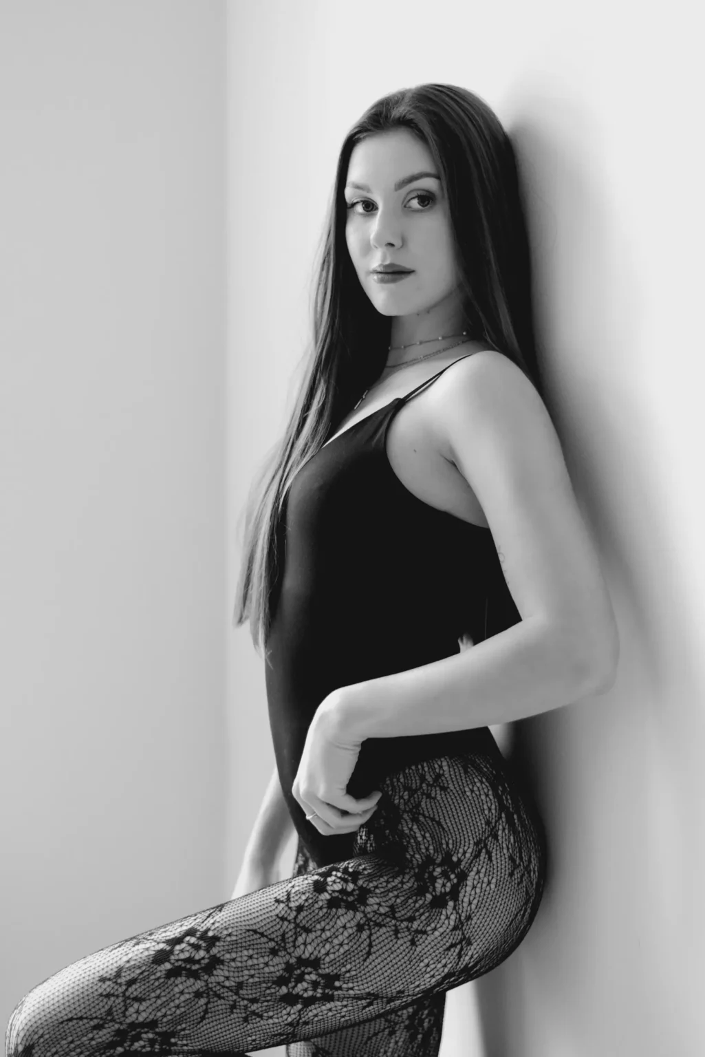 Sensualna sesja kobieca wykonana przez fotografa